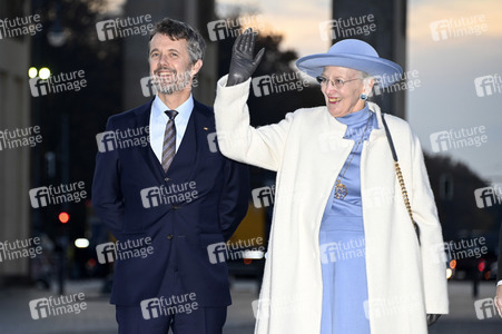Fototermin mit Königin Margrethe II. von Dänemark und Kronprinz Frederik von Dänemark in Berlin