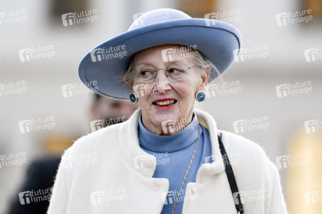 Fototermin mit Königin Margrethe II. von Dänemark und Kronprinz Frederik von Dänemark in Berlin