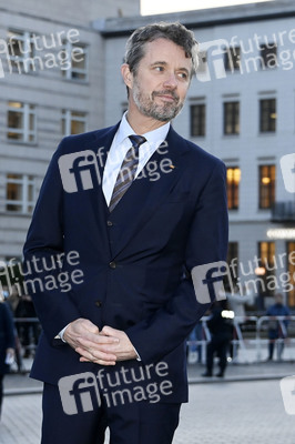 Fototermin mit Königin Margrethe II. von Dänemark und Kronprinz Frederik von Dänemark in Berlin
