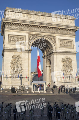 103. Jahrfeier des Waffenstillstands von 1918 in Paris