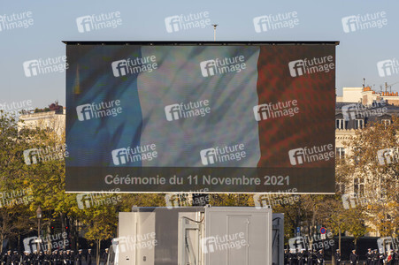 103. Jahrfeier des Waffenstillstands von 1918 in Paris