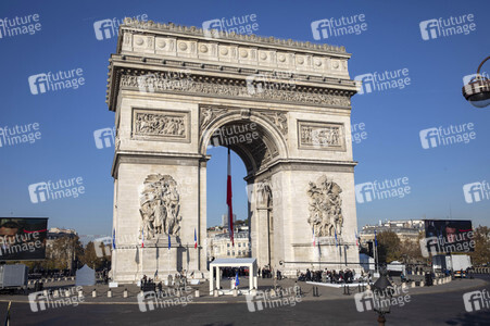 103. Jahrfeier des Waffenstillstands von 1918 in Paris