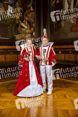 Photoshooting mit den Karnevalsprinzenpaaren in Erfurt