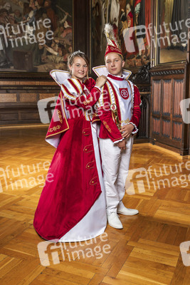 Photoshooting mit den Karnevalsprinzenpaaren in Erfurt