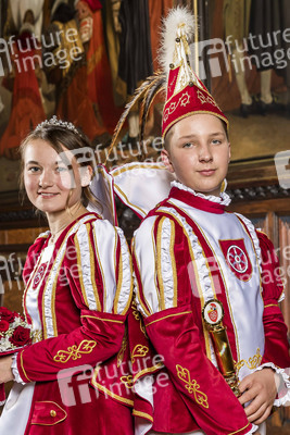 Photoshooting mit den Karnevalsprinzenpaaren in Erfurt