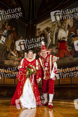 Photoshooting mit den Karnevalsprinzenpaaren in Erfurt