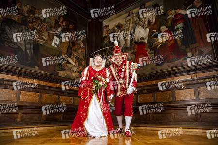 Photoshooting mit den Karnevalsprinzenpaaren in Erfurt