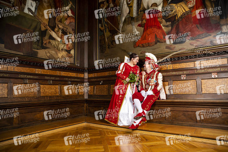 Photoshooting mit den Karnevalsprinzenpaaren in Erfurt