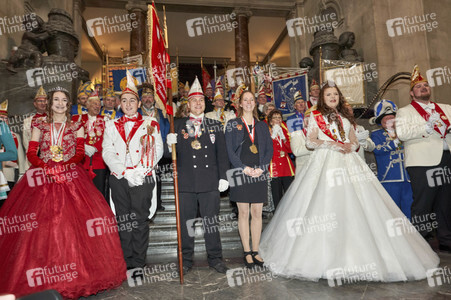 Proklamation der Prinzenpaare 2021 in Hannover