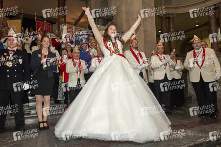 Proklamation der Prinzenpaare 2021 in Hannover