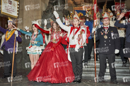 Proklamation der Prinzenpaare 2021 in Hannover