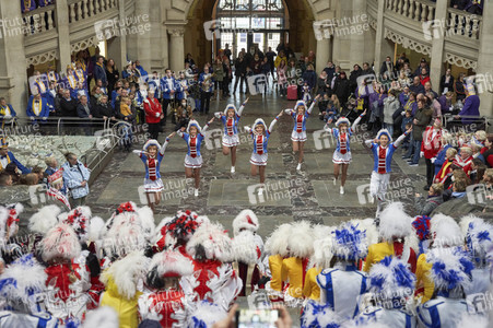 Proklamation der Prinzenpaare 2021 in Hannover