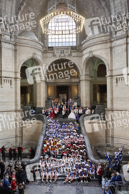 Proklamation der Prinzenpaare 2021 in Hannover