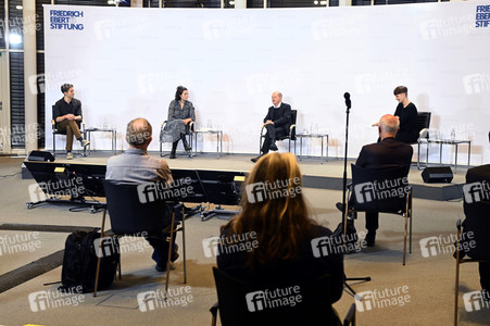 Treffen von Olaf Scholz mit Klimaaktivisten in Berlin