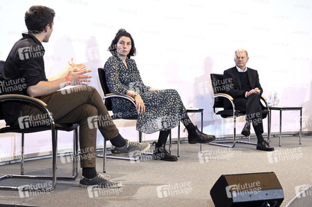 Treffen von Olaf Scholz mit Klimaaktivisten in Berlin