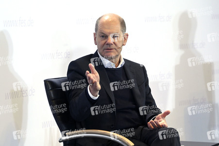 Treffen von Olaf Scholz mit Klimaaktivisten in Berlin
