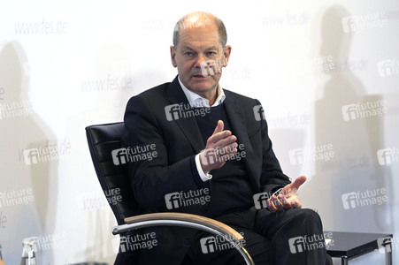 Treffen von Olaf Scholz mit Klimaaktivisten in Berlin