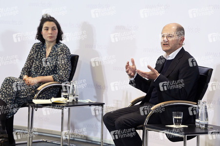 Treffen von Olaf Scholz mit Klimaaktivisten in Berlin