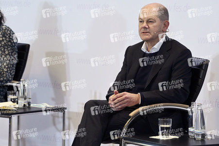 Treffen von Olaf Scholz mit Klimaaktivisten in Berlin
