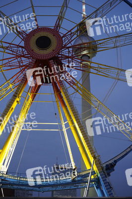 Aufbau der Weihnachtsmärkte in Berlin