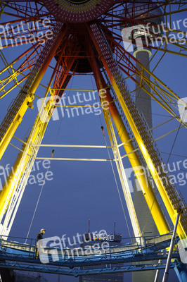 Aufbau der Weihnachtsmärkte in Berlin