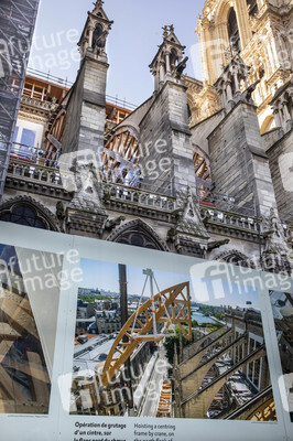 Wiederaufbau der Kathedrale Notre-Dame de Paris