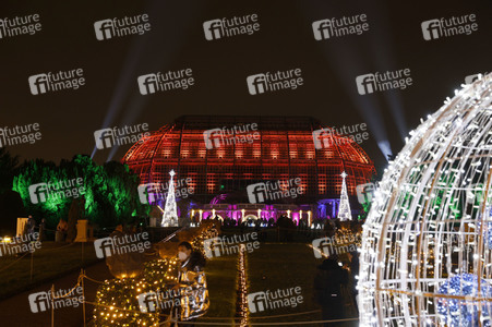 Eröffnung des Christmas Garden 2021 in Berlin