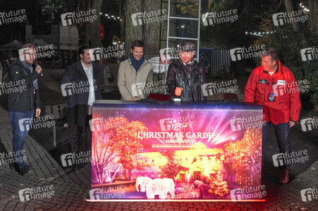 Eröffnung des Christmas Garden 2021 in Hannover