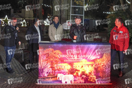 Eröffnung des Christmas Garden 2021 in Hannover