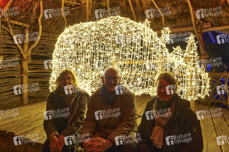 Eröffnung des Christmas Garden 2021 in Hannover