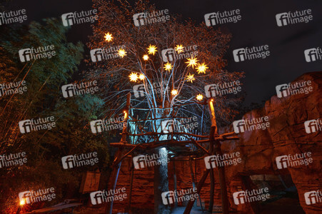Eröffnung des Christmas Garden 2021 in Hannover