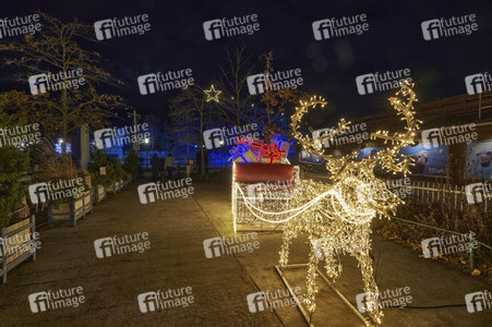 Eröffnung des Christmas Garden 2021 in Hannover