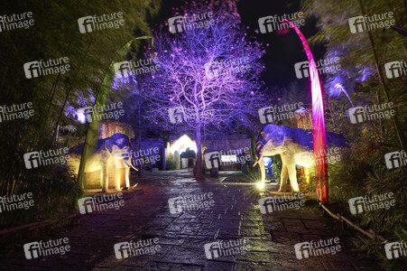 Eröffnung des Christmas Garden 2021 in Hannover