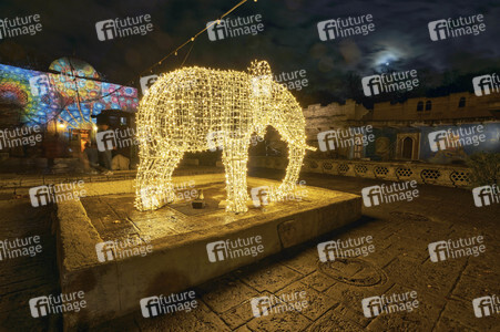 Eröffnung des Christmas Garden 2021 in Hannover