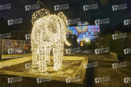 Eröffnung des Christmas Garden 2021 in Hannover