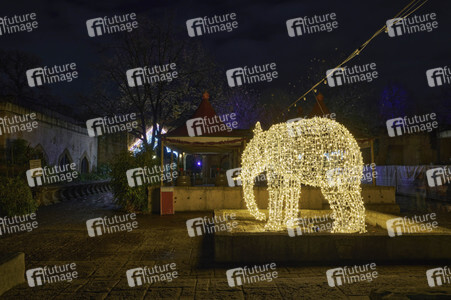 Eröffnung des Christmas Garden 2021 in Hannover