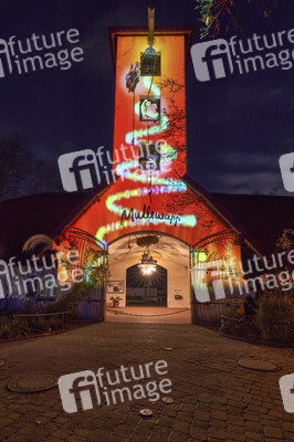 Eröffnung des Christmas Garden 2021 in Hannover