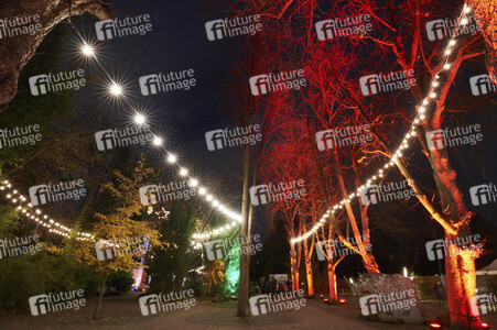 Eröffnung des Christmas Garden 2021 in Hannover