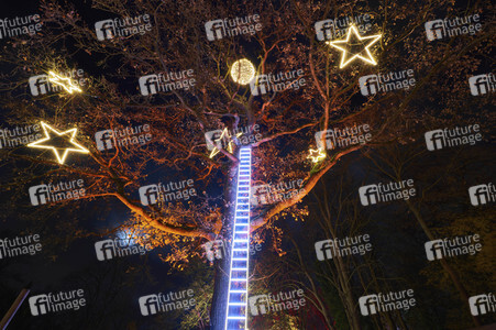 Eröffnung des Christmas Garden 2021 in Hannover