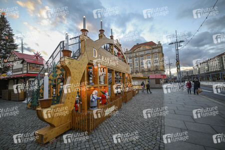 Weihnachtsmarkt-Aus in Dresden