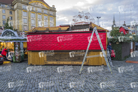 Weihnachtsmarkt-Aus in Dresden