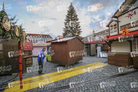 Weihnachtsmarkt-Aus in Dresden