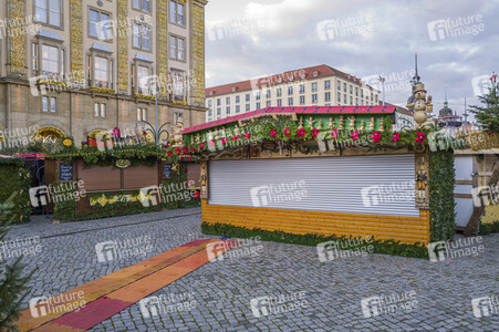Weihnachtsmarkt-Aus in Dresden