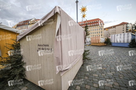Weihnachtsmarkt-Aus in Dresden