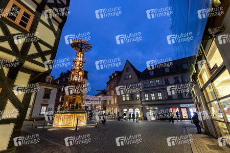 Schließung des Weihnachtsmarktes in Erfurt