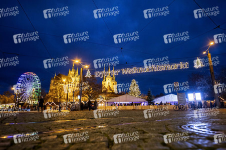 Schließung des Weihnachtsmarktes in Erfurt