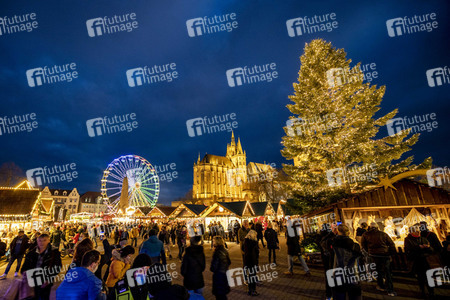 Schließung des Weihnachtsmarktes in Erfurt