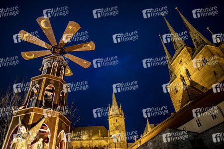 Schließung des Weihnachtsmarktes in Erfurt