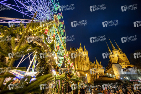 Schließung des Weihnachtsmarktes in Erfurt