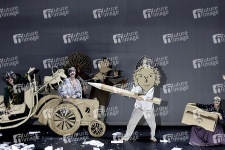 Theaterprobe 'Auferstehung' in Berlin